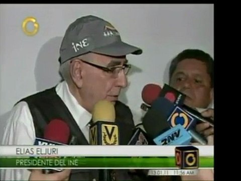 Elías Eljuri, presidente del INE, asegura que la unificació