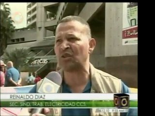 Secretario Sindical de la Electricidad de Caracas desglosa l