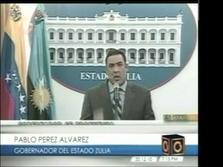 El gobernador del Zulia, Pablo Pérez, invita al Presidente H