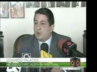 Víctor Maldonado, de la Cámara de Comercio de Caracas, habla