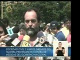 Actores polítcos y gremios del Táchira protestan en contra d