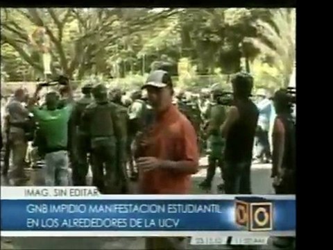 Imágenes sin editar de la acción de la Guardia Nacional cont