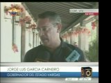 Gobernador de Vargas, Jorge García Carneiro, ofrece un balan