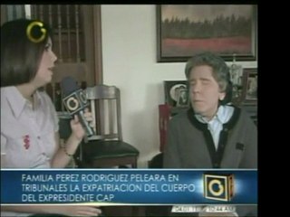 Hija de Carlos Andrés Pérez declara sobre el juicio se que h