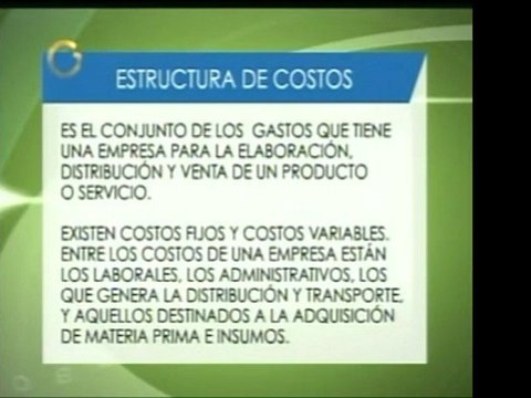 Hoy en Diccionario económico de noticias globovisión: el con