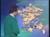TF1 Novembre 1991 Fin émission Avant l'école,pub,b.a.,météo,TF1 Matin