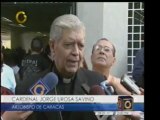 Monseñor Urosa Savino pide al gobierno actuar de manera just