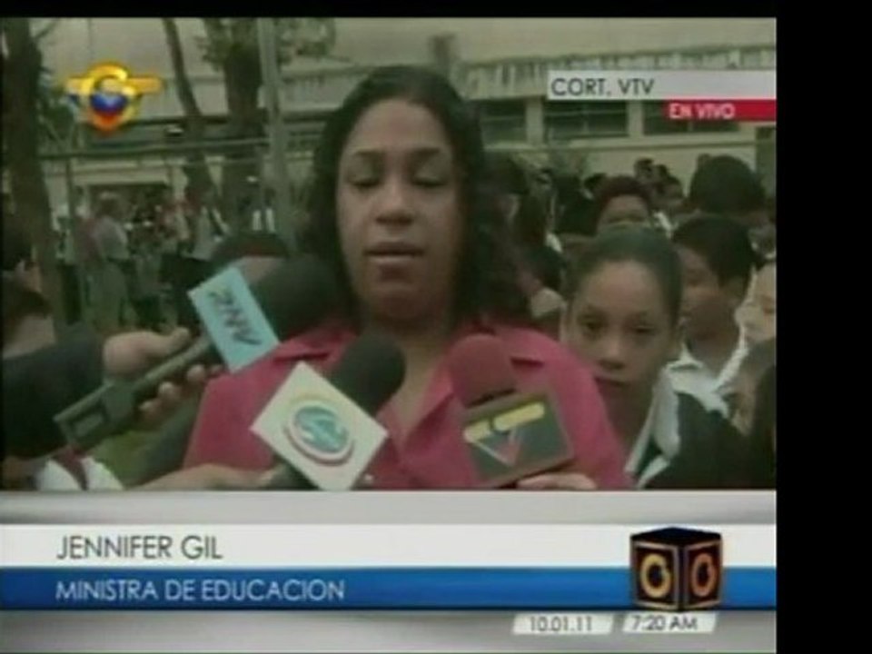 Min. de Educación, Jennifer Gil, asegura que autoridades est