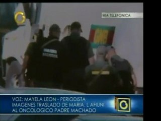 María de Lourdes Afiuni fue transladada para hacerle biopsia