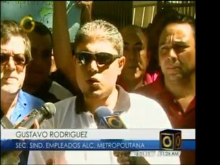 El Sindicato de Trabajadores Metropolitanos acudió a la Cont