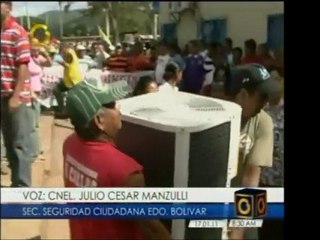 Tras contínuas protestas el director del Hosp. Juan Germán R