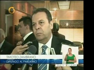 El Parlamento Latinoamericano acordó por unanimidad la canti