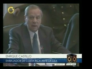 Embajador de Costa Rica ante la OEA habló contra gobiernos d