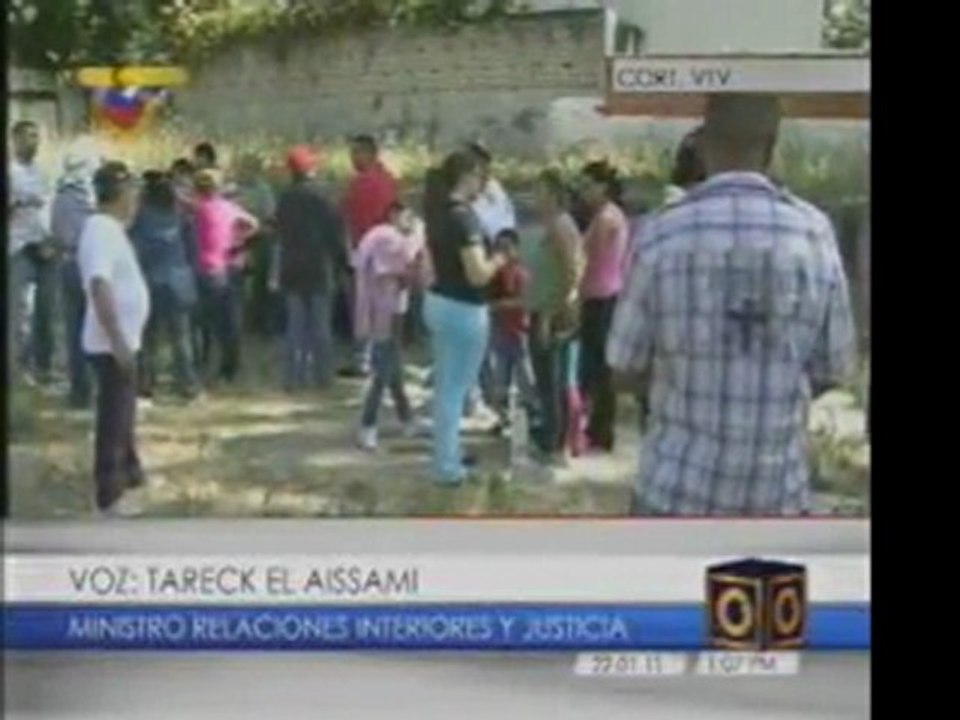 Ministro El Aissami rechazó invasiones en Chacao
