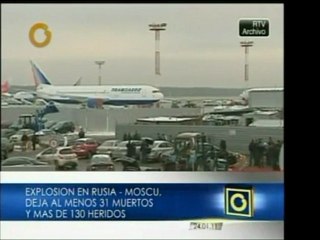 Ascienden a 31 muertos por explosión en aeropuerto al sur de