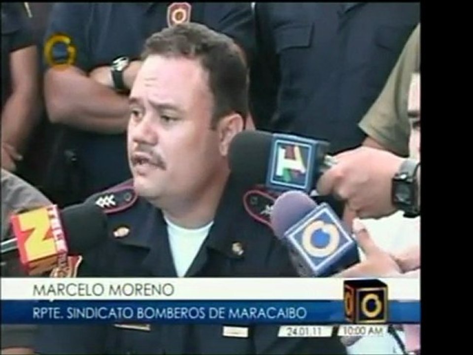 Bomberos de Maracaibo denuncian crisis económica por falta d