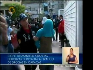 El CICPC desmanteló cinco bandas ligadas al narcotráfico y o