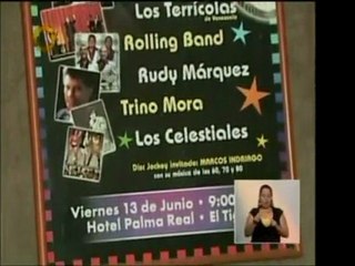 La agrupación Rolling Band toca música de los 60 en conjunto