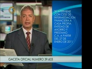 Gaceta Oficial dicta decreto con rango valor y fuerza de ley