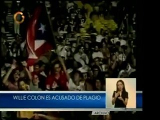Cantante de salsa Willie Colón es acusado de plagio. Podría