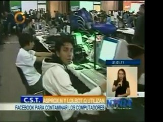 En la red social Facebook están circulando dos virus que per