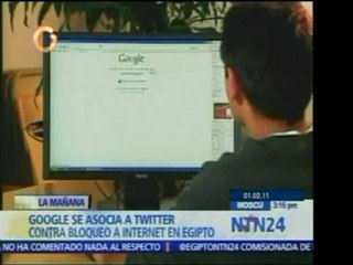 Google puso a disposición de los egipcios un servicio para u