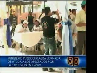 Ministerio Público realiza una jornada de ayuda a afectados