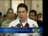 Doctores denuncian que Hosp. Vargas lleva tres años y medio