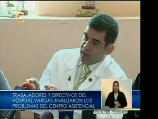 Director del Hosp. Vargas y sus trabajadores hablan sobre el