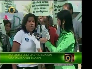 Profesores de la Universidad Pedagógica Experimental Liberta