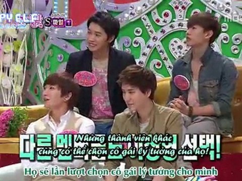 {HappyE.L.F's Vietsub} 100808 Flower Bouquet (LT, SM, EH, KH) 03