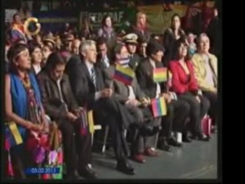 El presidente al Parlatino, Rodrigo Cabezas, desmintió haber