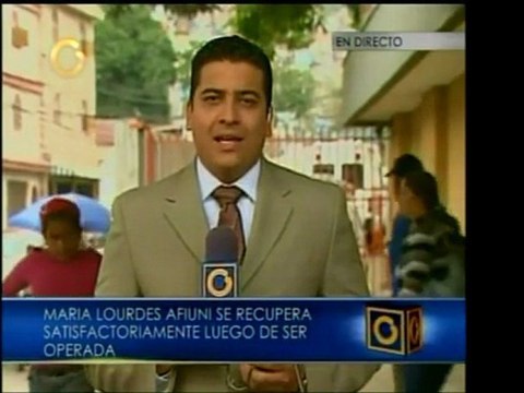 Según informes médicos, la Jueza María de Lourdes Afiuni se