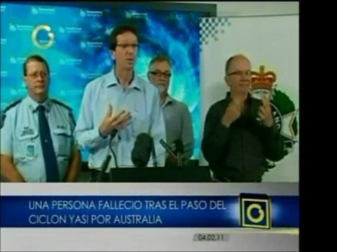 Australia sufrió una pérdida humana y cuantiosas pérdidas ma