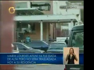 Hermano de la jueza María Lourdes Afiuni, informó que hoy no