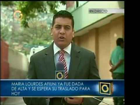 La jueza María Lourdes Afiuni será trasladada a su residenci