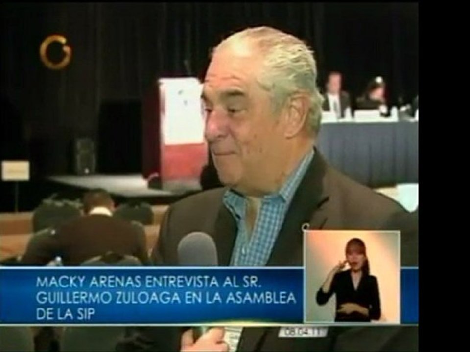 Pdte. de Globovisión Guillermo Zuloaga declara desde la Asam Vídeo