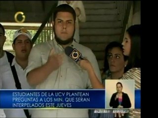 Desde la Facultad de Medicina de la UCV los estudiantes real
