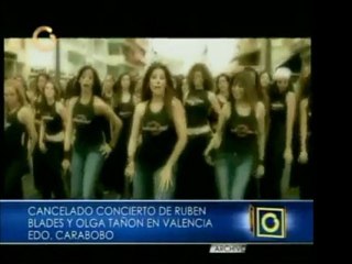 El concierto de Rubén Blades y Olga Tañón en Valencia, edo.