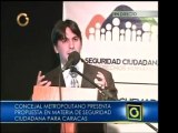 Concejal Metropolitano Freddy Guevara, del Partido Voluntad