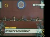 Roy Chaderton reclama en la OEA al Sec. General insulza su i