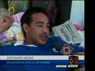 Movimiento estudiantil anuncia movilización hacia la embajad