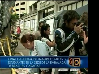Varios huelguistas de la huelga de hambre "operación liberta