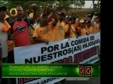 Trabajadores del aseo urbano en Maracaibo siguen protestando