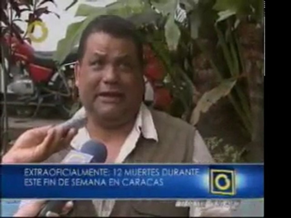 Extraoficial: 12 muertes violentas en Caracas en lo que va d