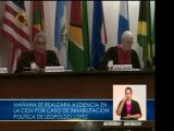 Audiencia de Leopoldo López en la CIDH acerca de su inhabili