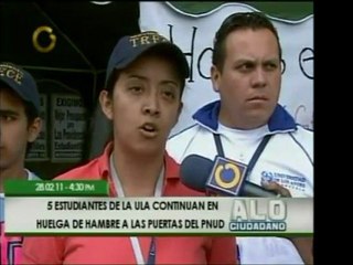 Estudiantes de la ULA en el PNUD afirman que de continuar la