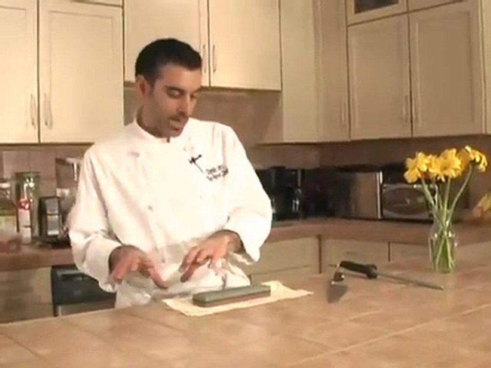 Knife Sharpening - Sharpening Knives With a Whetstone Video