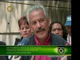 El Movimiento Sindical Socialista presenta propuestas ante l
