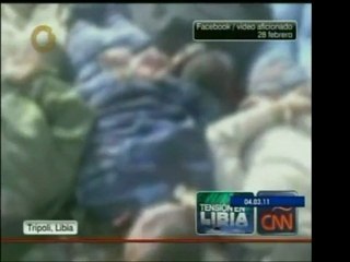 Información actualizada de las acciones de guerra en Libia.